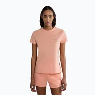 Koszulki i topy damskie - Koszulka damska Napapijri S-Iaato pink salmon - miniaturka - grafika 1