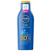 Balsamy i oliwki dla dzieci - Nivea Sun Kids - Balsam ochronny na słońce SPF50 200 ml - miniaturka - grafika 1