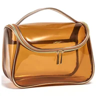 Kosmetyczki, organizery i kuferki - Kosmetyczka kuferek damska przezroczysta podróżna LAROXY - miniaturka - grafika 1