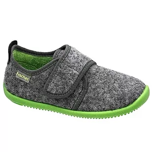 Fischer Miękkie kapcie, szaro-zielone, 32 EU, szary/zielony, 32 EU - Kapcie damskie - miniaturka - grafika 1