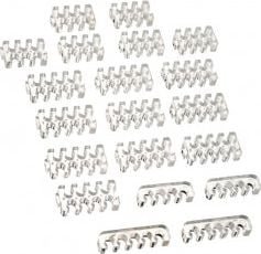 Organizer SilverStone Uchwyt Przezroczysty 20 sztuk ZUUV-280