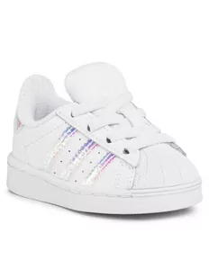 Adidas Buty Superstar El I FV3143 Biały - Buty dla dziewczynek - miniaturka - grafika 1