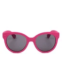 Okulary przeciwsłoneczne - Havaianas Dziecięce okulary przeciwsłoneczne w kolorze czarno-różowym - miniaturka - grafika 1