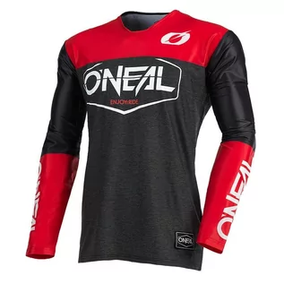 Bluzy na rower - Bluza rowerowa mtb O'neal Mayhem HEXX black/red - grafika 1