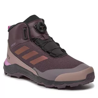 Buty dla dziewczynek - Buty adidas Winter Mid Boa Rain.Rdy Hiking IF7494 Shamar/Wonred/Pullil - grafika 1