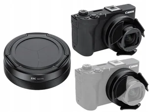 Automatyczny Dekielek Osłona Dekiel Na Obiektyw Do Canon Powershot V1 / V 1 / Alc-v1 - Dekielki do obiektywów - miniaturka - grafika 1