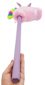 Zabawki i gry sportowe - JEDNOROŻEC NA KIJU DO GALOPOWANIA - RÓŻOWY - miniaturka - grafika 1
