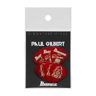 Ibanez B1000PG-CA Zestaw 6 kostek Paul Gilbert Signature Red - Inne akcesoria gitarowe - miniaturka - grafika 1