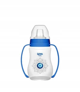 WEE BABY KUBEK NIEKAPEK Z UCHWYTEM EVIL EYE 250ML - Kubki dla dzieci - miniaturka - grafika 1