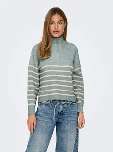 ONLY Sweter w kolorze błękitnym - Swetry damskie - miniaturka - grafika 1