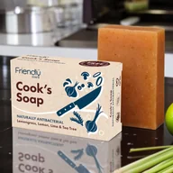 Mydła - Friendly Soap Cook's Soap naturalne mydło w kostce do rąk 95 g - miniaturka - grafika 1