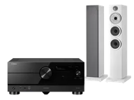Zestawy stereo - Yamaha RX-A4A (czarny) + 704 S3 (biały) - miniaturka - grafika 1
