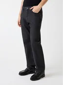 Spodnie męskie - Guess Jeans Jeansy 180372 Czarny Regular Fit - miniaturka - grafika 1