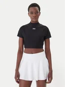 Koszulki i topy damskie - Under Armour Koszulka techniczna HeatGear® 6010006 Czarny Slim Fit - miniaturka - grafika 1