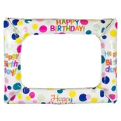 Balony i akcesoria - Fotoramka party urodzinowa balon do zdjęć - miniaturka - grafika 1