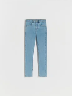 Reserved - Jeansy slim high waist - niebieski - Spodnie i spodenki dla dziewczynek - miniaturka - grafika 1
