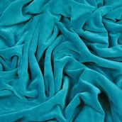 Pasmanteria - Welur bawełniany odzieżowy - szmaragdowy - miniaturka - grafika 1