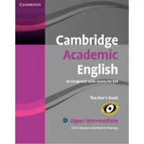 Cambridge University Press Chris Sowton, Martin Hewings Cambridge Academic English Upper Intermediate. Teacher's Book - Książki do nauki języka angielskiego - miniaturka - grafika 1