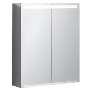 GEBERIT GEBERIT 500.582.00.1 Szafka z lustrem Option B60 z o$694wietleniem dwoje drzwi - Szafki łazienkowe - miniaturka - grafika 1