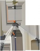 Węże ogrodowe i zraszacze - EPM ZRASZACZ METALOWY NA STOJAKU - miniaturka - grafika 1