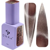 Lakiery hybrydowe - COLOR GEL POLISH "DNKa", 12 ml #0154 Bohemian Cat's Eye - miniaturka - grafika 1