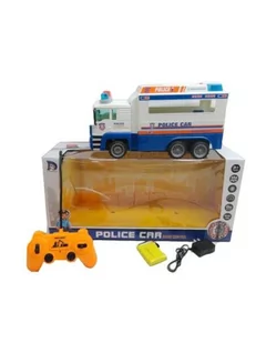 Dromader Ciężarówka policyjna na radio 130-1068098 - Zabawki zdalnie sterowane - miniaturka - grafika 2