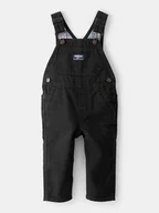 Spodenki dla niemowląt - OshKosh Ogrodniczki w kolorze czarnym - miniaturka - grafika 1