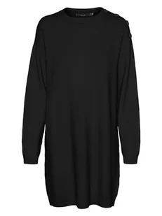 Vero Moda Sukienka w kolorze czarnym - Sukienki - miniaturka - grafika 1