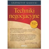 Kałucki Krzysztof Techniki negocjacyjne - Marketing - miniaturka - grafika 1