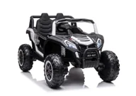 Tory, garaże, parkingi - Auto Na Akumulator YSA036 Białe 4x4 - miniaturka - grafika 1