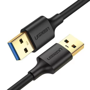 Kabel USB 3.0 A-A UGREEN US128 0.5m (czarny) - Kable komputerowe i do monitorów - miniaturka - grafika 1