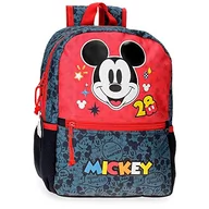 Plecaki szkolne i tornistry - Disney Mickey Get Moving plecak szkolny, wielokolorowy, 25 x 32 x 12 cm, poliester, 9,6 l, kolorowy, plecak szkolny, kolorowy, plecak szkolny - miniaturka - grafika 1