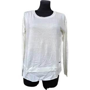 ESPRIT Koszulka na Długi Rękaw Damska Wygodna Biała Rozmiar S - Koszulki i topy damskie ESPRIT Koszulka na Długi Rękaw Damska Wygodna Biała Rozmiar S - Koszulki i topy damskie - miniaturka - grafika 1