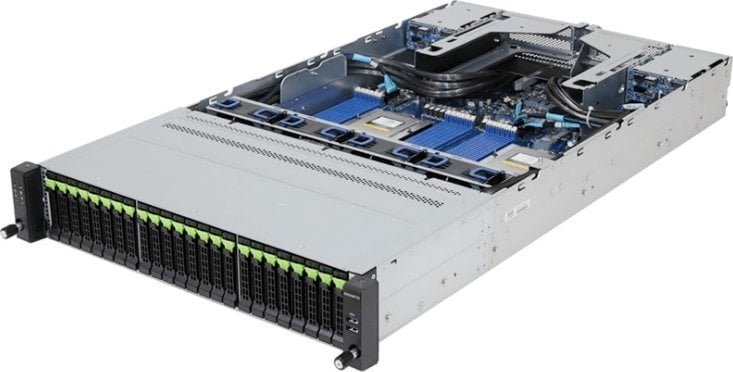 Serwer Gigabyte Gigabyte Rack Server R283-Z96 rev. AAE1 2U Dual Sockel SP5 R283-Z96-AAE1