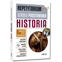 Greg Repetytorium - szkoła podstawowa. Historia, klasy 4-6 praca zbiorowa - Podręczniki dla szkół podstawowych - miniaturka - grafika 1