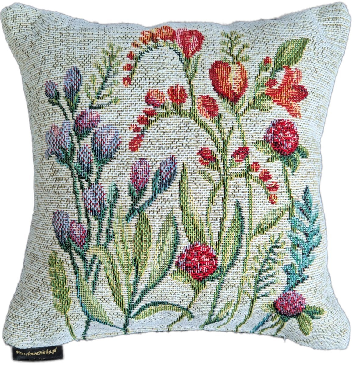 Mała podusia 20x20 cm 1299RK Gardenic gobelinowa