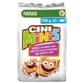 Płatki śniadaniowe i musli - Nestlé Cini Minis Zbożowe kwadraciki o smaku cynamonowym 700 g - miniaturka - grafika 1