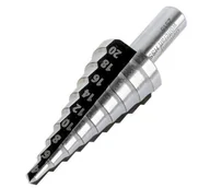 Wiertła - WOLFCRAFT Wiertło stopniowane 4 - 6 - 8 - 10 - 12 - 14 - 16 - 18 - 20 mm 2515000 - miniaturka - grafika 1