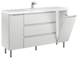 Szafka Stojąca Z Umywalką ETH 140 cm DK - Kaszmir Mat - Szafki łazienkowe - miniaturka - grafika 1