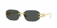 Okulary przeciwsłoneczne - Okulary Przeciwsłoneczne Versace VE 2274 Gold - miniaturka - grafika 1