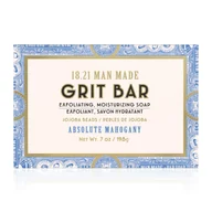 Żele pod prysznic dla mężczyzn - 18.21 Man Made Grit Bar Soap Absolute Mahogany Mydło W Kostce 198g - miniaturka - grafika 1