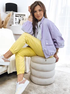 Kurtka damska oversize GRACEFUL fioletowa Dstreet TY3433-XL - Kurtki damskie - miniaturka - grafika 1