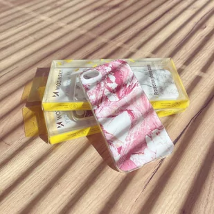 Wozinsky Marble żelowe etui pokrowiec marmur Samsung Galaxy A72 4G różowy - Etui i futerały do telefonów - miniaturka - grafika 3