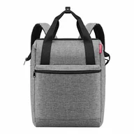 Plecaki - reisenthel Allrounder R large Plecak 45.5 cm twist silver - miniaturka - grafika 1