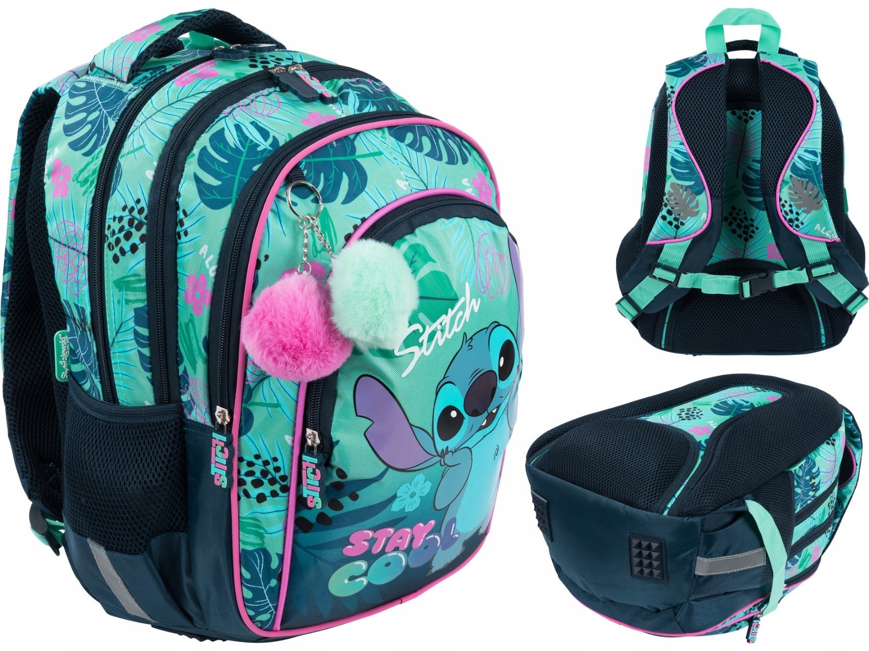 Stitch & Lilo Plecak Szkolny 4-komorowy BPL58 Stay Cool St.majewski
