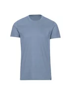 Koszulki i topy damskie - Trigema Koszulka damska - Slim Fit z okrągłym dekoltem - 537201, Pearl-Blue, L - miniaturka - grafika 1