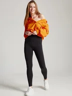 Legginsy - Damskie legginsy mirella czarne Gatta r.L - miniaturka - grafika 1