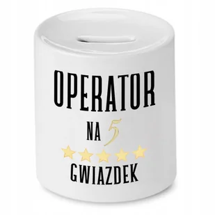 Dla Pokojówki Skarbonka na Urodziny na Prezent z Nadrukiem ze Zdjęciem + Opakowanie na prezent (wzór 01) - Skarbonki - miniaturka - grafika 1