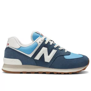 Buty New Balance U574RA2 - niebieskie - Buty sportowe damskie - miniaturka - grafika 1