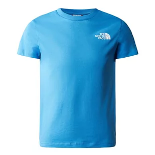 Koszulka The North Face Simple Dome 0A82EALV61 - niebieska - Koszulki sportowe damskie - miniaturka - grafika 1
